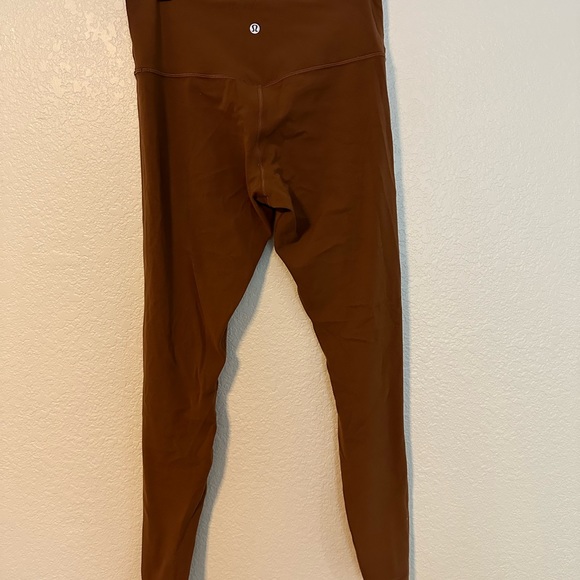 lululemon athletica Pants - Lululemon align leggings - size 10 Brown fall leggings